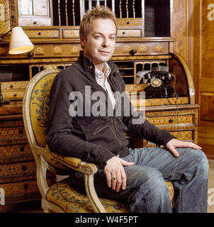 Julian Clary English Comedian photographed the Covent Garden Hotel, London, England, United Kingdom. Stock Photo