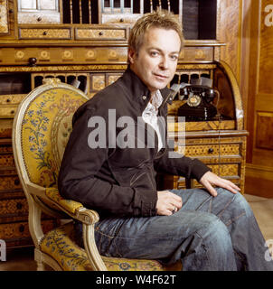 Julian Clary English Comedian photographed the Covent Garden Hotel, London, England, United Kingdom. Stock Photo