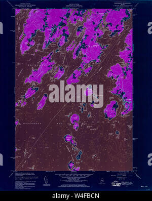 Maine USGS Historical Map Friendship 806714 1955 24000 Restoration ...