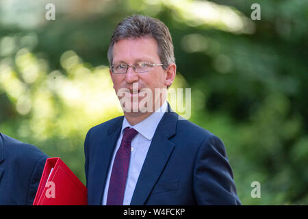London, UK. 23rd July 2019. Jeremy Wright MP PC, Culture Secretary arrives at  10 Downing Street, London for the last Theresa May Cabinet Credit Ian Davidson/Alamy Live News Stock Photo
