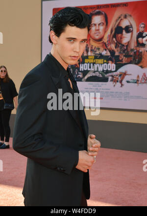 Los Angeles, USA. 22nd July, 2019. Austin Butler 056 arrives at the Sony Pictures' 'Once Upon A Time.In Hollywood premiere at the TCL Chinese Theatre in Los Angeles on July 22, 2019 in Hollywood, California Credit: Tsuni/USA/Alamy Live News Stock Photo