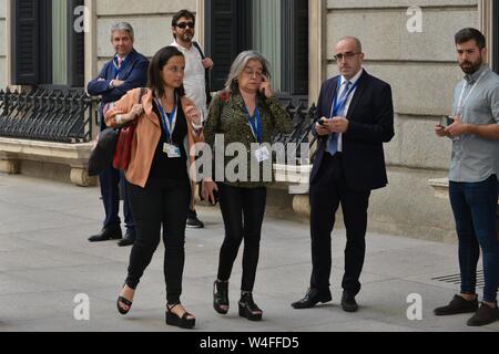 Madrid, Spain. 23rd July, 2019. DURING THE GOVERMENT TRAINING SESSION OF THE TWELFTH LEGISLATURE. TUESDAY, JULY 23, 2019 Credit: CORDON PRESS/Alamy Live News Stock Photo