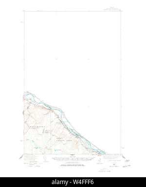 Maine USGS Historical Map Grand Isle 460440 1938 62500 Restoration Stock Photo