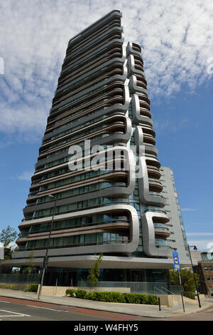 Canaletto Tower, City Road Basin, 257 City Rd, Wharf Road, London, United Kingdom Stock Photo