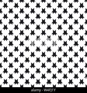Abstract monochrome background with small angular figures Stock Vector