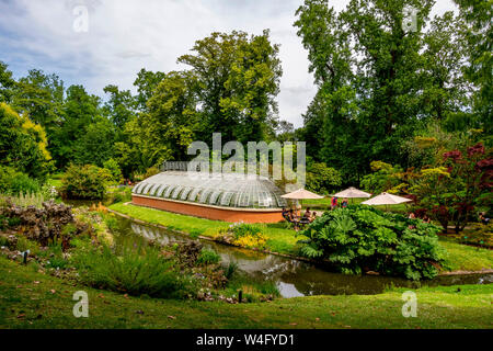 Botanic garden of Nantes. Loire-Atlantique. Pays  de la Loire. France Stock Photo