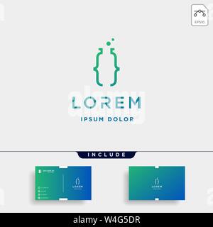 code lab logo design research coding vector symbol icon Stock Vector