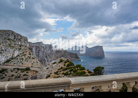 Majorca, Landschaft am Kap Formentor, Mallorca, Spanien Stock Photo