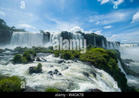 Unesco world heritage sight, Iguazu Falls, Brazil Stock Photo