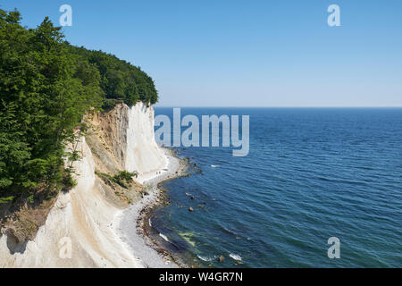 Germany, Mecklenburg-Western Pomerania, Ruegen, Sassnitz, Jasmund National Park, chalk coast Stock Photo