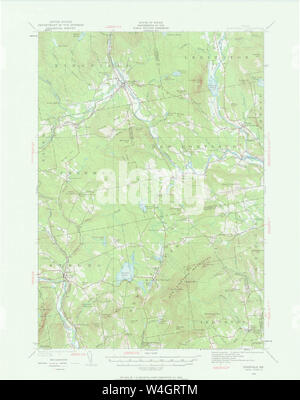 Maine Usgs Historical Map Kingfield 306628 1930 62500 Restoration W4grtm 