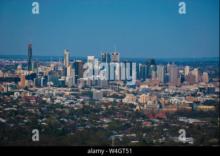 Skyline of Brisbane, Queensland, Australia Stock Photo