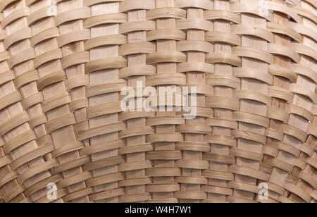 Wickerwork texture background. Antique wickerwork pattern used for baskets. Close up Stock Photo
