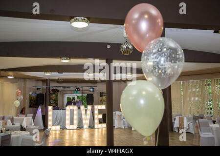 wedding day details Stock Photo