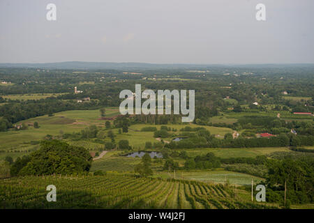 UNITED STATES - May 28, 2019: Hot and hazy weather fills the Loudoun Valley near Bluemont. (Photo By Douglas Graham/WLP) Stock Photo