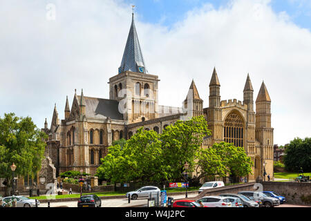 Rochester cathedral, Rochester, Kent, UK Stock Photo