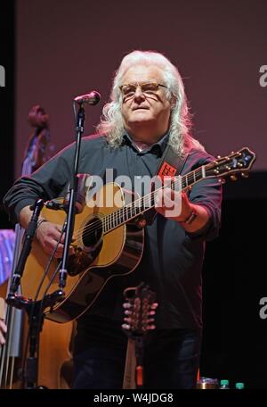 Hiawassee, GA, USA. 23rd July, 2019. Ricky Skaggs on stage for Ricky ...