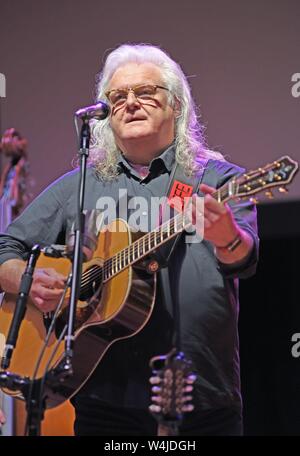 Hiawassee, GA, USA. 23rd July, 2019. Ricky Skaggs on stage for Ricky ...