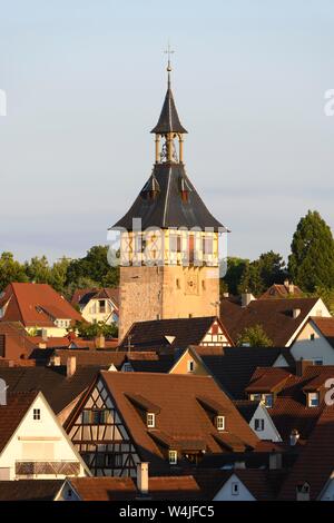 Marbach View over Marbach am Neckar Schiller Bell Stock Photo - Alamy