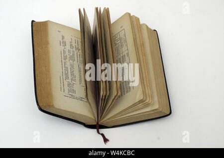 old book pages Stock Photo