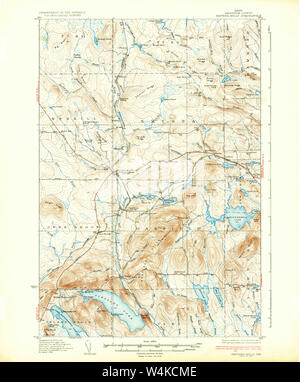 Maine USGS Historical Map Smyrna Mills NE 807172 1975 24000 Inversion ...