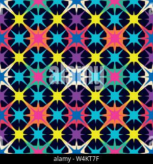 beautiful small polygons geometric seamless pattern vector illustration Stock Vector