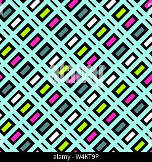 bright colored polygons seamless pattern Stock Vector