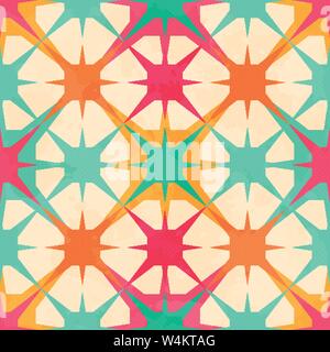 geometric abstract seamless pattern vector illustration Stock Vector
