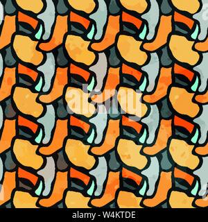 colored graffiti seamless texture vector illustration Stock Vector