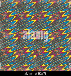 colored circles abstract psychedelic geometric background vector illustration Stock Vector