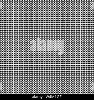 Abstract seamless Houndstooth fabric pattern, textile vector design Stock Vector