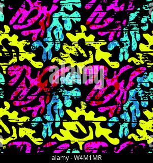 Graffiti Background seamless pattern Stock Vector