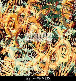 Beautiful abstract gentle graffiti pattern vector illustration Stock Vector