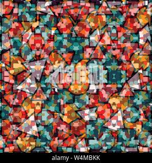 colored geometric background Stock Vector