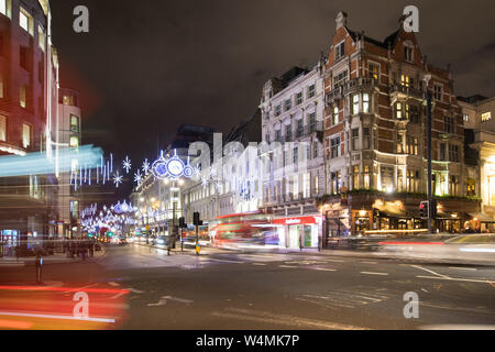 The Wellington on the Strand at Christmas Stock Photo
