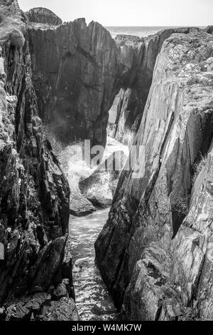 spectacular Cliffs at Dunmanus Bay Stock Photo