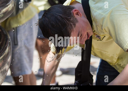 Foto Valerio Portelli/LaPresse24-07-2019 Roma, Italia Emergenza Caldo Cronaca Nella foto: Emergenza Caldo Photo Valerio Portelli/LaPresse 24 July 2019 Rome, Italy hot emergency News In the pic: hot emergency Credit: LaPresse/Alamy Live News Stock Photo