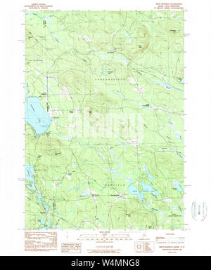 Maine USGS Historical Map West Newfield 20110825 TM Inversion ...