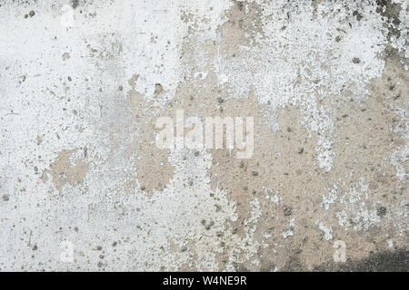 Vintage wall background with peeling paint . Stock Photo