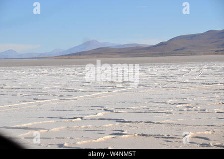 travel in bolivia and peru and chile to lagunas potosi and titicaca lake Stock Photo