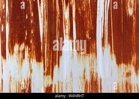 rusty metal sheet - surface texture Stock Photo