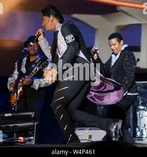 The Jacksons - Jackson 5 - Common People festival Stock Photo