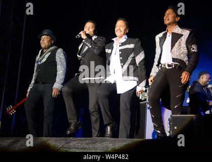 The Jacksons - Jackson 5 - Common People festival Stock Photo