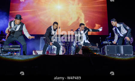 The Jacksons - Jackson 5 - Common People festival Stock Photo