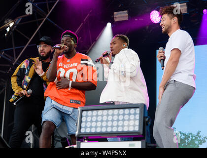 Rak Su - Rak-Su - The Big Feastival Stock Photo