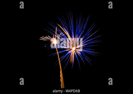 Abstract Fireworks Photo Stock Photo