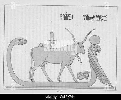 Apis - sacred bull of Ancient Egypt Stock Photo - Alamy