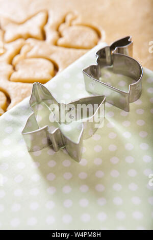 baking with spring motives Stock Photo