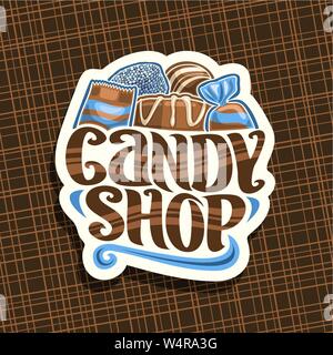 Vector logo for Candy Shop Stock Vector