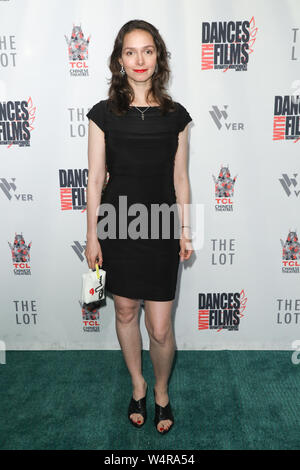 2019 Dances with Films Festival Closing Night at the TCL Chinese Theatre in Hollywood, California on June 23, 2019 Featuring: Angelica Olson Where: Los Angeles, California, United States When: 24 Jun 2019 Credit: Sheri Determan/WENN.com Stock Photo